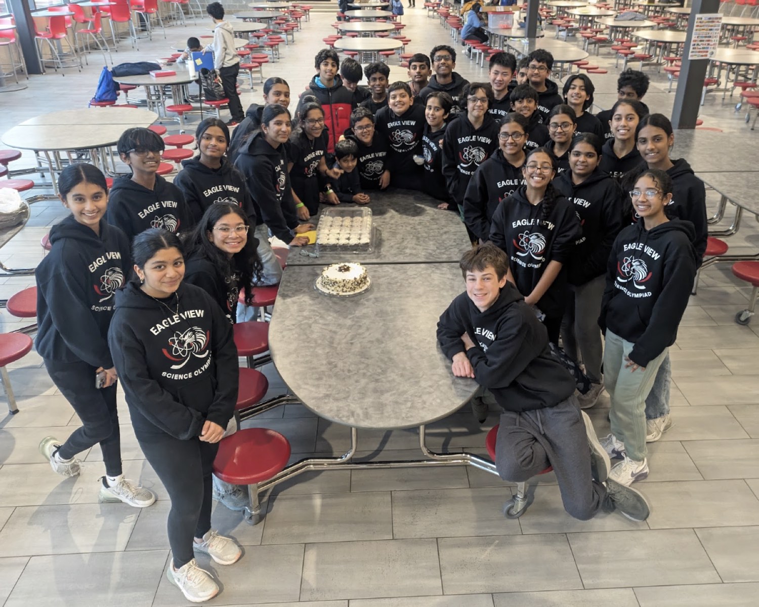 Eagle View Middle School Science Olympiad team