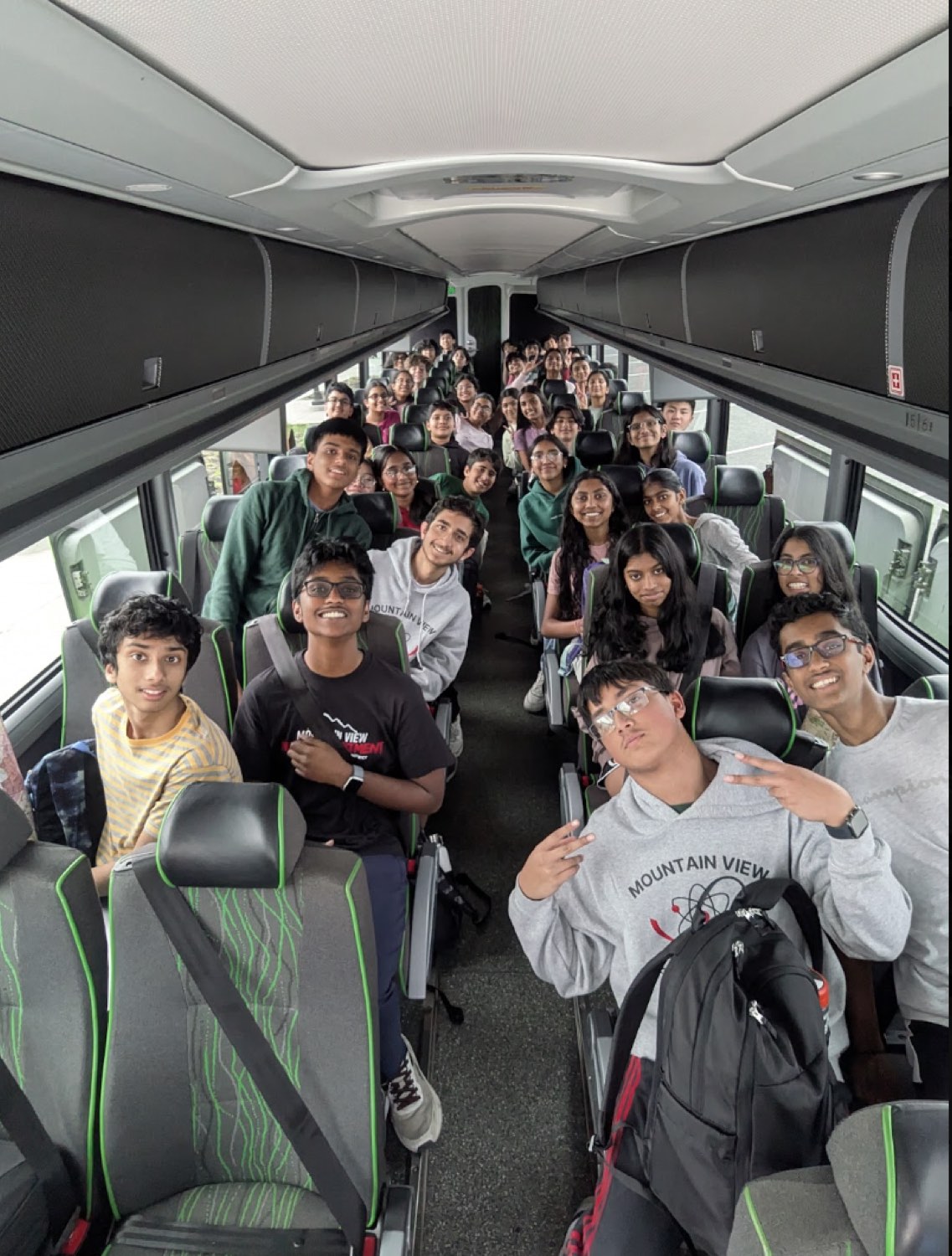 Team traveling to a tournament